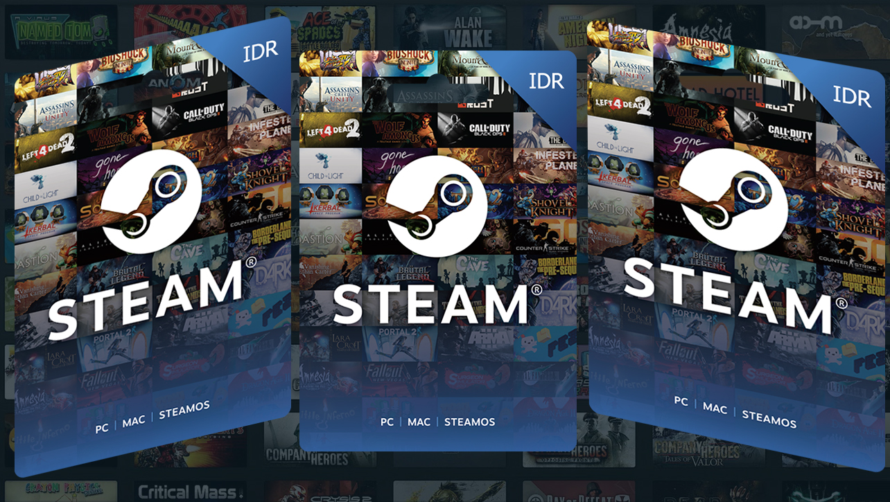 Steam Wallet IDR (Indonesian Rupiah)